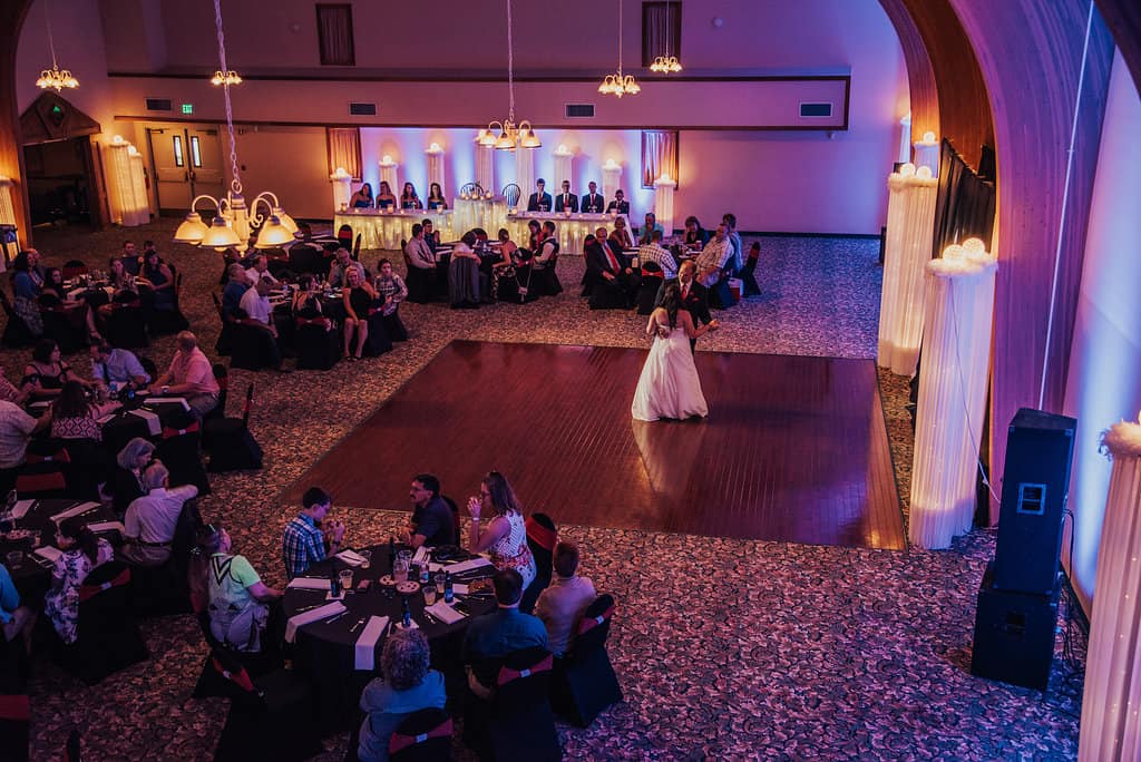 Wedding Receptions With Dance Floor In Venue Indy Jones