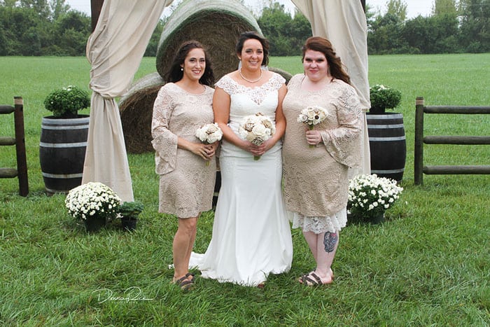 Country Chic Outdoor Wedding Jones Crossing Plainfield Indiana